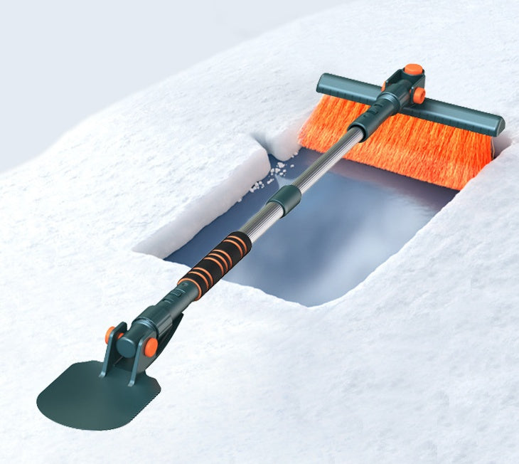 Car Snow Plough Shovel Ice Snow Scraper Skis Winter Defrost Car Four-in-one